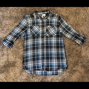 Flannel Button Down Shirt